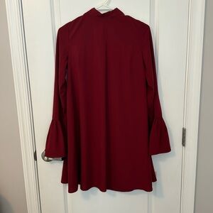 Lulus bell sleeve dress. With neck tie in the back